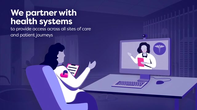 Iris Behavioral Telehealth Platform -- Healthcare Technology animation